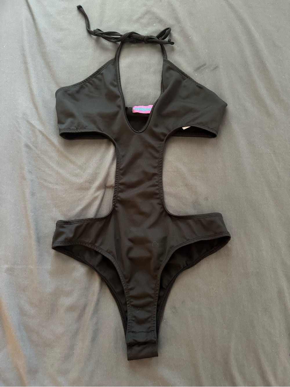 Edikted Black Cutout Bodysuit